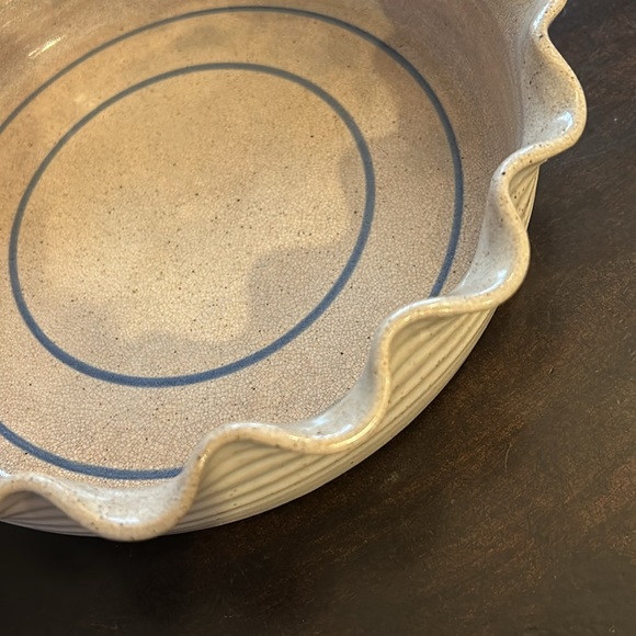 Clay Pen Pottery Colorada dish pie pan - Picture 2 of 8